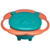 GLSTOY Rotary Balance Bowl Rotate Feeding Bowl with Lid Safe Material Smooth Edges for Learning to Self-feed Suitable for Home Use view 1
