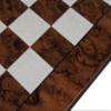 20.5 Inch Dark Walnut Burl Luxury Italian Chessboard view 2