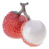 YWLUUOO Resin Kungfu Tea Set Table Ceremony Play Ornaments Color-Changing Litchi Pet Figurines Resin Litchi Tea Pet view 3
