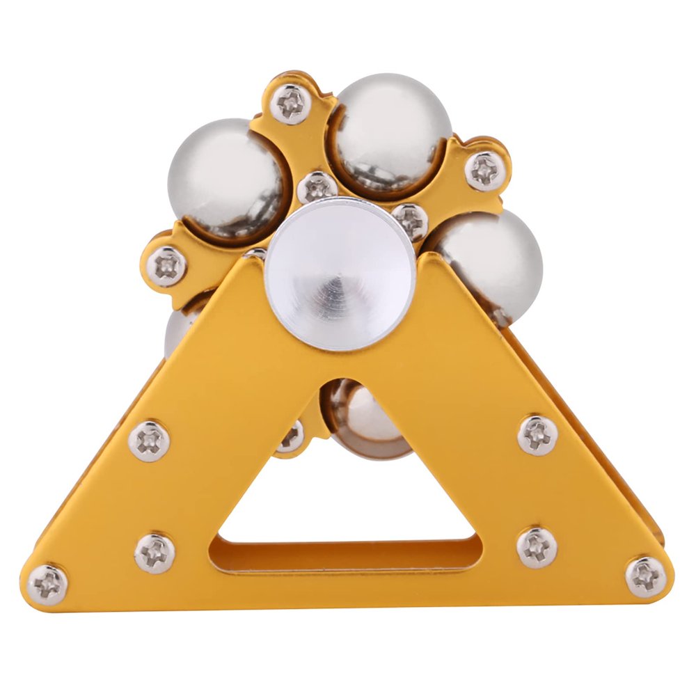 Pwshymi Colorful Aluminum Toy Gyroscope for Adults and Handheld Toys for Stress Relief