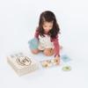 Pearhead Wooden Bakery Montessori Pretend Play Toy Set, 25-Piece Play Food Toy Oven and Cookie Baking Set Developmental Learning Toys, Kitchen Playset for Toddlers Girls and Boys Ages 3+ Years view 2