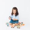 Pearhead Wooden Train Montessori Play Set, 10-Piece Magnetic Train Toy, Fine Motor and STEM Learning, Boys and Girls Toddlers Ages 2+ view 4