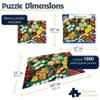 White Mountain 1000 Piece Jigsaw Puzzle Christmas Food, Holiday Cookies view 3