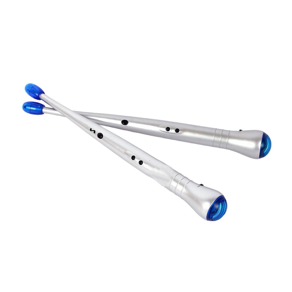 Electronic Drumsticks Featuring Multicolor Illuminations Variable Sound Response Rock Simulation Suitable for Kids Safe Drum Sticks