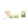 Pearhead Wooden Turtle Push and Pull Toy, Montessori Shake and Rattle Shell, Baby Walking and Gross Motor Development Learning, Pull Along Car Toy, Ages 12m+ view 3