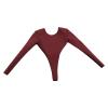 1/6 Action Figure Clothes Doll Clothes Jumpsuit Casual Fashion Dress up Costume Accessories for 12 inch Female Dolls Figure, Dark Red view 1