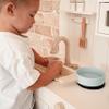 Square House Play Kitchen for Kids Toddlers, Wooden Play Kitchen Set Toy with Running Water Sink, Spatula, Spoon and Pan Set, Toys Kitchen Gift for 3+ Year Old Kids, Girls & Boys view 2