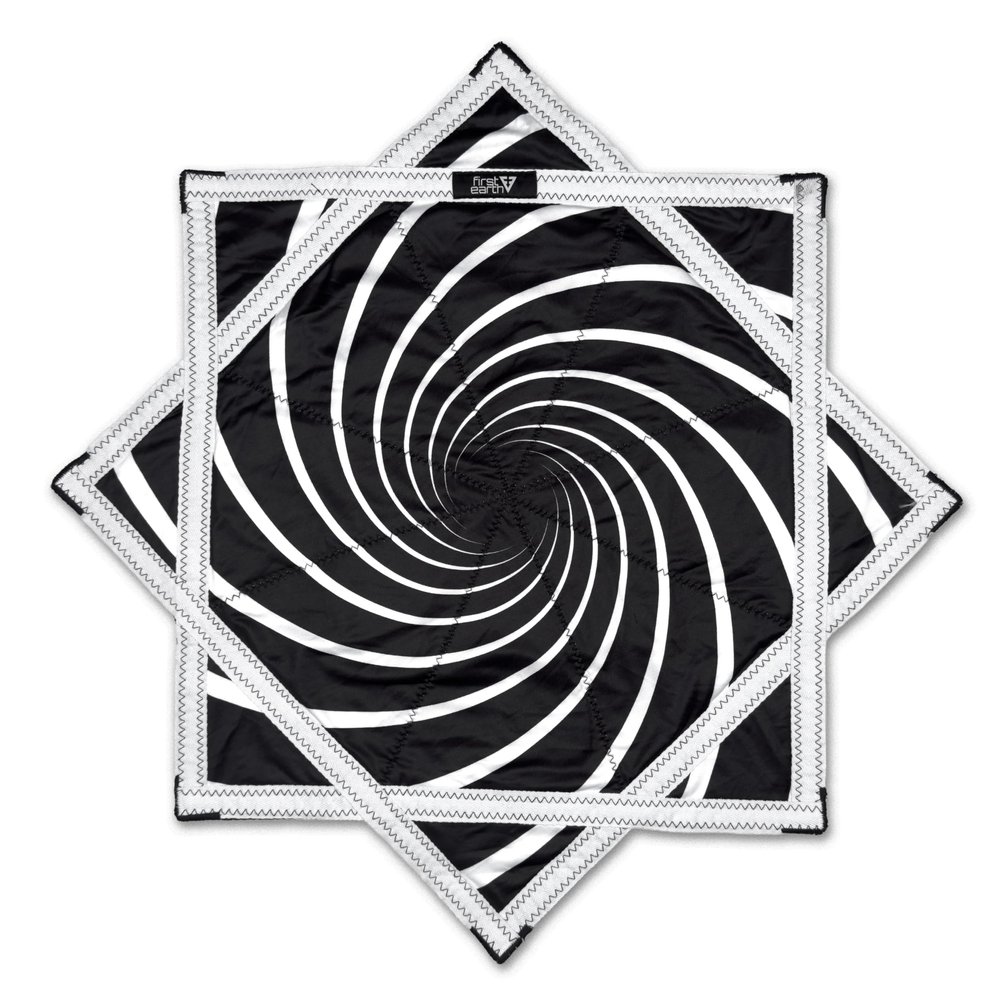 First Earth Flow Star - Dapo Star - Flow Toy Spiral 2 (UV), 25.5" - Regular