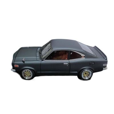 1:43 for RX-3 Coupe Simulation Resin Car Model Gifts Display Vehicle Realistic Decorative(Gray)