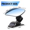 TNAIYH Car Interior Rearview Baby Mirror, Wide Angle Convex HD 360 Adjustable Rearview Mirror for Backseat Kids, Clip-on Sun Visor Safety Rearview for Monitoring Infant Child, Universal Fit view 2
