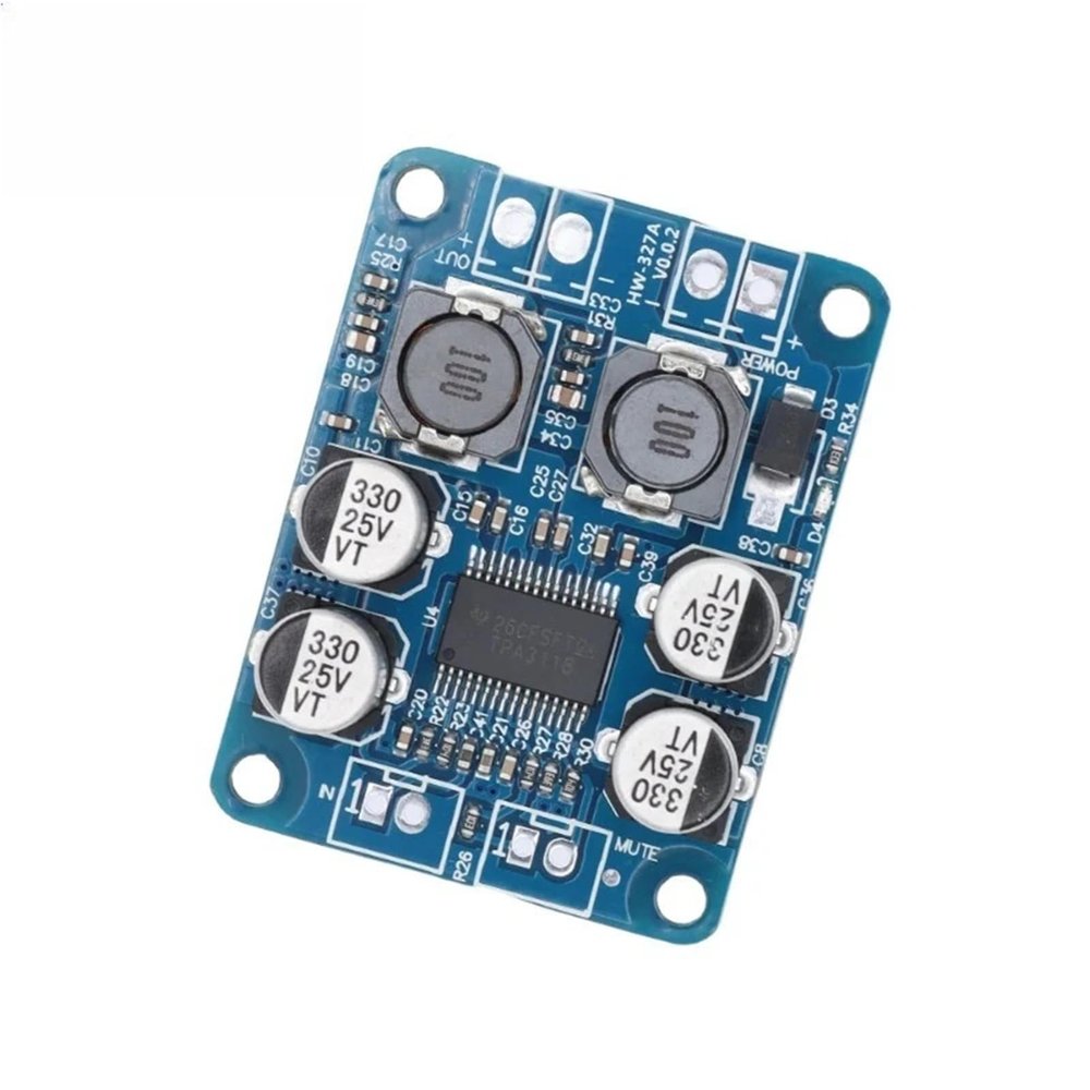 32-pin chip TPA3118 60W DC 8V-24V Single Channel Digital Audio Power Amplifier Board distintivo