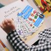 BESPORTBLE Phonics English Spelling Cards with Metal Rings Matching Letter Flash Word Cards for Early Educational Learning Vocabulary Builder for Boys Random Cover view 4