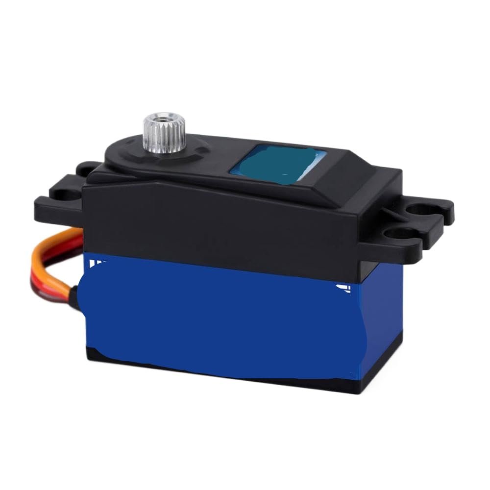 14KG INJS014 Digital Low Profile Servo Metal Gear for 1 10 Scale RC On Road Touring Drift Car Compatible with Helicopter Model(1PCS Servo)