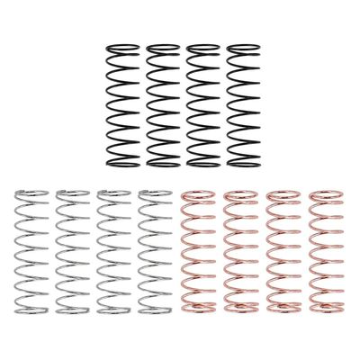 3sets 23x5 7mm Metal Shock Absorber Springs Compatible With 1 24 Scale RC Crawler Cars SCX24 Upgrade Parts For Crawler Vehicle Suspension System(12pcs Springs)