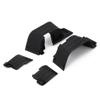 1/10 RC Crawler Plastic Mud Guards Fender Set Front Rear Compatible with II 90046 90047 Models view 2