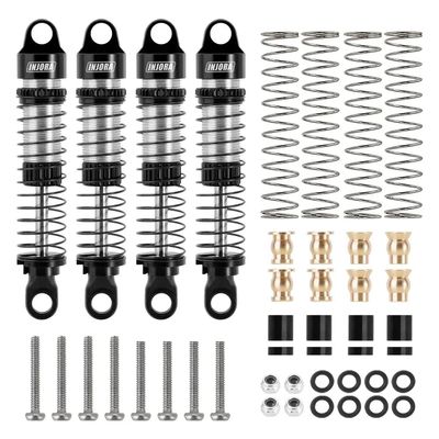 53MM 59MM Threaded Shocks Compatible with 1 18 Scale RC Cars Like Ascent18 I Venture18 and Similar Models(4PCS 53MM)