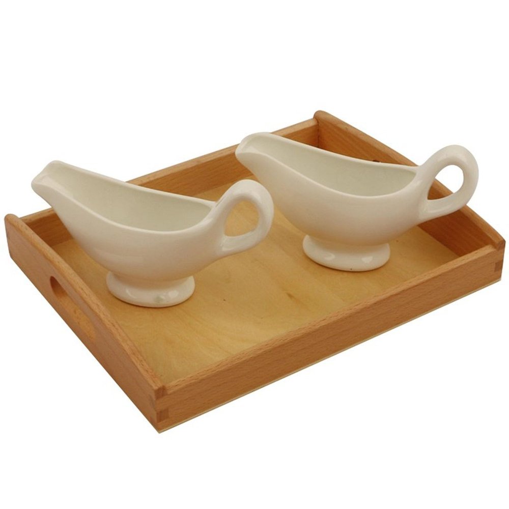 LLTCMAOYI Montessori Pouring Solid Set, Kids Fine Motor Skills Development