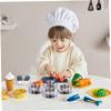 CAKEEYUM Kids Tea Set Heat-Resistant Stainless Steel Childrens Tea Set with 4 70ml Cup, 4 Saucer and Spoon for Girls and Boys Kids, Childrens, Sets for Gi view 4