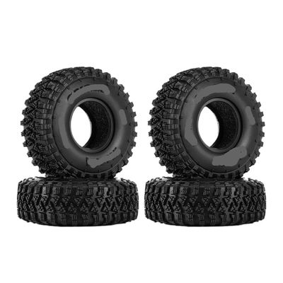 1. 3" 68x24mm RC Crawler Tires S4 T1350 Compatible with 1/18 1/24 Scale Off Road Vehicles(4PCS T1350)