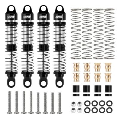 53MM 59MM Threaded Shocks Compatible with 1 18 Scale RC Cars Like Ascent18 I Venture18 and Similar Models(4PCS 59MM)