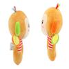 Beaupretty O-Shaped Wrist Rattle Plush Monkey for Early Education Soft Cotton Hand Bell with Sound Paper for Auditory Visual Tactile Development Easy to Grasp Months view 1