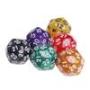 6pcs/Set Acrylic Polyhedral Dice for TRPG Board Game Dice view 1