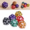 6pcs/Set Acrylic Polyhedral Dice for TRPG Board Game Dice view 3