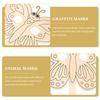 Beaupretty 6Pcs Blank Masks Painting Wooden Animal DIY Graffiti Masquerade Party Props for Boys and Halloween Birthday Craft Activity view 2
