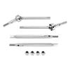 2mm Thread Stainless Steel Axle Shafts Extended Front Rear for 1 18 Scale RC Crawler Upgrade Parts 4M 09 Compatible with Common 1 18 RC Models(Front and Rear) view 1