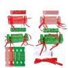 4PCS Candy Christmas Money Holders for Cash, Christmas Money Box for Cash Gift Pull with 40Pcs Transparent Envelopes, Surprise Box for Cash Gifts for Kids Teen Girls Boys Women Men Mom Dad view 1