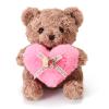 ABEARCAR Cute Teddy Bear Stuffed Animals with Pink Heart for Kids,Soft Teddy Bear Plushies Valentine's Day, for Girlfriend Kids or Mom view 1