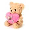 ABEARCAR Cute Teddy Bear Stuffed Animals with Pink Heart for Kids,Soft Teddy Bear Plushies Valentine's Day, for Girlfriend Kids or Mom view 2