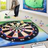 Agoky Outdoor Golf Mat Set Thickened, Indoor Sports Gear with Golf Clubs Green One Size view 2