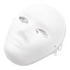 BESPORTBLE 10Pcs DIY Unpainted Full Face Paper Masks Lightweight Mask Base for Men Masquerade Party Favors Halloween Costume Craft for Painting and Decoration view 1