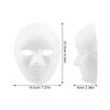 BESPORTBLE 10Pcs DIY Unpainted Full Face Paper Masks Lightweight Mask Base for Men Masquerade Party Favors Halloween Costume Craft for Painting and Decoration view 2