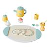 Toyvian Wooden Tea Set Pretend Play Afternoon Tea Party with Teapot Cups and Accessories Decor for Imaginative Role-Playing and Dollhouse Kitchen Pretend Play view 1