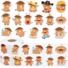 1000Pcs Highland Cow Stickers Rolls -16 Patterns Cute Cartoon Cow Stickers, Highland Cow Gifts for Adults Kids, Teacher Reward Decals for Water Bottles Laptop Scrapbook view 1