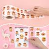1000Pcs Highland Cow Stickers Rolls -16 Patterns Cute Cartoon Cow Stickers, Highland Cow Gifts for Adults Kids, Teacher Reward Decals for Water Bottles Laptop Scrapbook view 4
