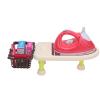 Aqur2020 Ironing Board Toy Set with Electric Functionality, Role Play Educational Toy, 11 Pieces, ABS Material view 4