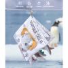 Aqur2020 Baby Tail Cloth Book, Tear Resistant, Scandinavian Style, Interactive Soft Book for Toddlers, Panda Tail view 2