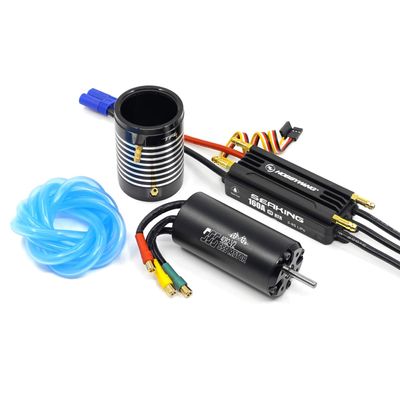 1Set 40 Series Motor ESC Kit 160A Water-Cooled for RC TFL Model Boats (4082 KV2000)