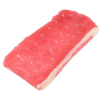 BESPORTBLE High Simulation Fake Pork Slice Model Realistic Meat Prop for Kitchen Decor Restaurant Display Buffet Decoration Photo Prop