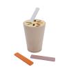 Aqur2020 Color Sorting Cups Educational Learning Toy, Wooden, Shape Recognition, Preschool Activities, 3.35x4.53 Inches view 3