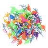 CIYODO 100pcs Mini Plastic Dinosaur Model for Educational Learning Animal Figures for Counting Sorting Creative Play Suitable for Over view 1