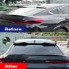 HMKJHYQ Car Accessories for BMW X6 G06 M Sport 2020-2023Rear Trunk Spoiler Lip WingABS (Piano Black Blade Style) 1PCS view 2