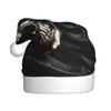aabkjgfr Pirate Flag Print Adult Santa Hat,Soft And Comfortable Santa Hat,Suitable For New Year'S Holiday Parties,Indoors And Outdoors. view 1