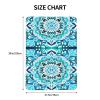 Blue Ethnic Tribal Style Baby Car Seat Canopy Soft Breathable Infant Carseat Cover Summer Lightweight Baby Carrier Cover for Babies Boys Girls Newborn Multi Use Cover for Car Seat Nursing Scarf view 4