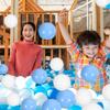Abaodam 100Pcs Plastic Ocean Balls for Playpen Play Tent Pool Party PE Material Non-Toxic Round Pit Balls for Playhouse and Bathtub Fun view 2