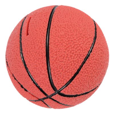 Abaodam Basketball Shaped Piggy Bank for Boys Coin Jar Money Bank Decor Sports Themed Change Holder for Saving Habit Development