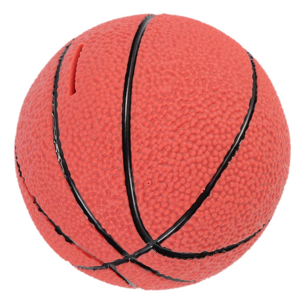 Abaodam Basketball Shaped Piggy Bank for Boys Coin Jar Money Bank Decor Sports Themed Change Holder for Saving Habit Development